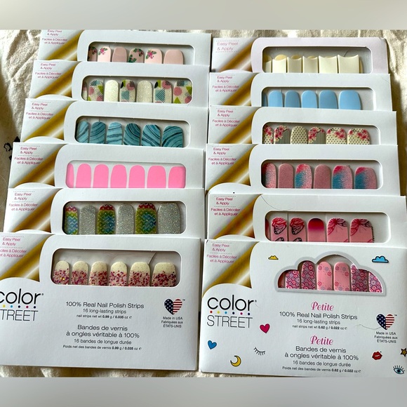 Color Street Spring/Pastels Bundle - Picture 1 of 2